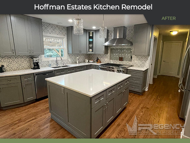 Kitchen Remodel - 3400 Yorkshire Ct, Hoffman Estates, IL 60067 by Regency Home Remodeling