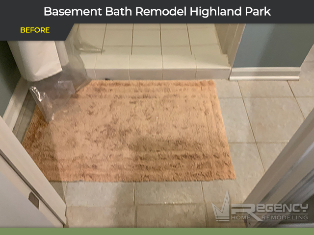 Basement Bath - 3072 Greenwood Ave, Highland Park, IL 60035 by Regency Home Remodeling