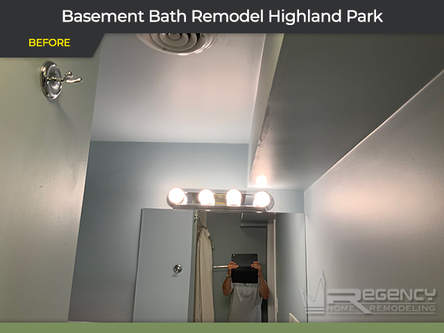 Basement Bath - 3072 Greenwood Ave, Highland Park, IL 60035 by Regency Home Remodeling