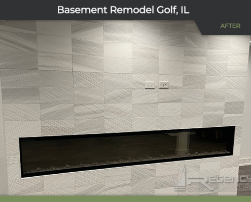 Basement Remodel - 67 Overlook Dr, Golf, IL 60029 by Regency Home Remodeling
