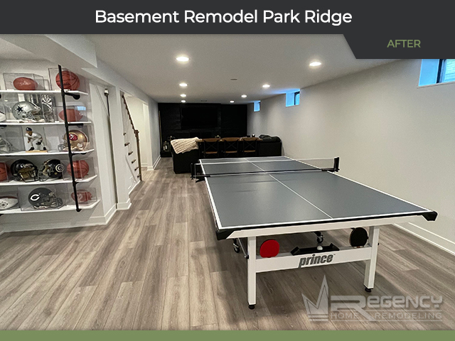 Basement Remodel Park Ridge - Regency Home Remodeling