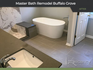 Master Bath Remodel - 807 Summer Ct, Buffalo Grove, IL 60089 by Regency Home Remodeling