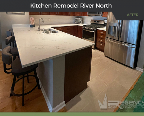 Kitchen Remodel - 340 W Superior St, Chicago, IL 60654 by Regency Home Remodeling