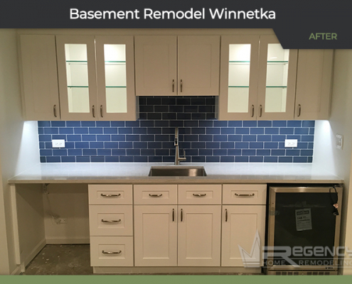 Basement Remodel - 394 Chestnut St, Winnetka, IL 60093 by Regency Home Remodeling