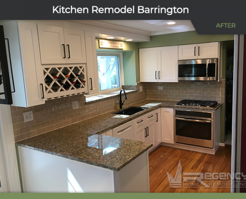 Kitchen Remodel - 549 Braemar Ln, Barrington, IL 60010 by Regency Home Remodeling