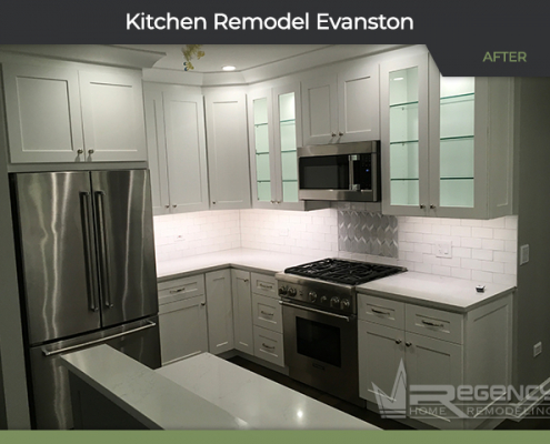Kitchen Remodel - 1415 Sherman Ave, Evanston, IL 60201 by Regency Home Remodeling