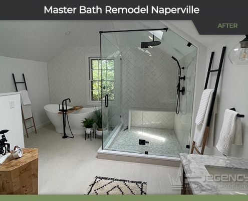 Master Bath Remodel - 5S475 Arlington Ave, Naperville, IL 60565 by Regency Home Remodeling