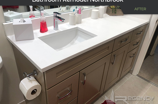 Bathroom Remodel - 3110 Antelope Springs Rd, Northbrook, IL 60062 by Regency Home Remodeling