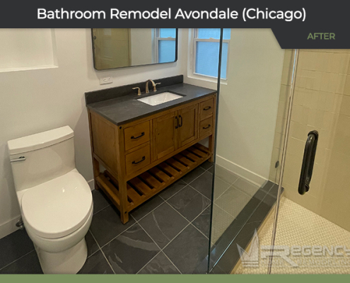 Bathroom Remodel - 2927 N Fairfield Ave, Chicago, IL 60618 by Regency Home Remodeling