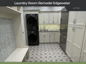 Laundry Room Remodel - 1226 W Bryn Mawr Ave, Chicago, IL 60660 by Regency Home Remodeling