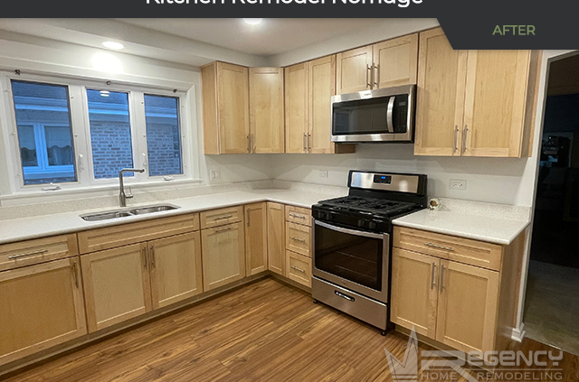 Kitchen Remodel - 8008 W Lawrence Ave, Norridge, IL 60706 by Regency Home Remodeling