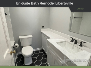 En-Suite Bath Remodel - 109 Camelot Ln, Libertyville, IL 60048 by Regency Home Remodeling