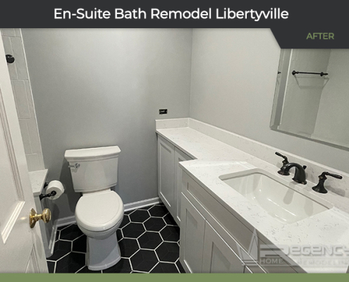 En-Suite Bath Remodel - 109 Camelot Ln, Libertyville, IL 60048 by Regency Home Remodeling