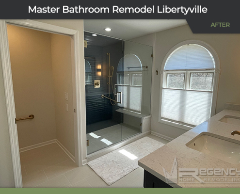 Master Bathroom Remodel - 109 Camelot Ln, Libertyville, IL 60048 by Regency Home Remodeling