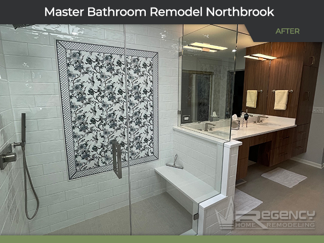 Master Bathroom Remodel Northbrook - Regency Home Remodeling