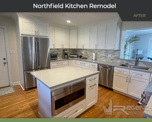 Kitchen Remodel - 197 Latrobe Ave, Northfield, IL 60093 by Regency Home Remodeling