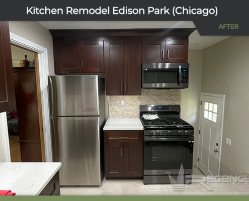 Kitchen Remodel - 7317 N Oleander Ave, Chicago, IL 60631 by Regency Home Remodeling