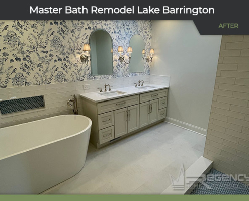 Master Bath Remodel - 737 Woodbridge Ct, Lake Barrington, IL 60010 by Regency Home Remodeling