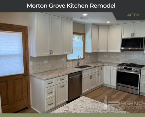 Kitchen Remodel - 8832 N. Ozark Avenue, Morton Grove, IL, 60053 by Regency Home Remodeling