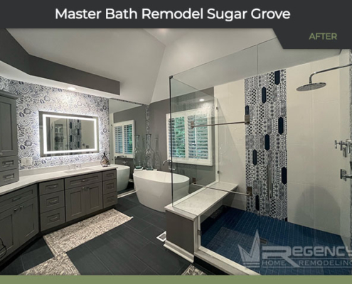Master Bath Remodel - 771 Black Walnut Court, Sugar Grove, IL 60554 by Regency Home Remodeling