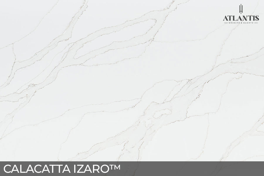 MSI Quartz Calacatta Izaro Countertop - Regency Home Remodeling