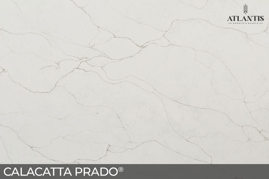 MSI Quartz Calacatta Prado Countertop - Regency Home Remodeling