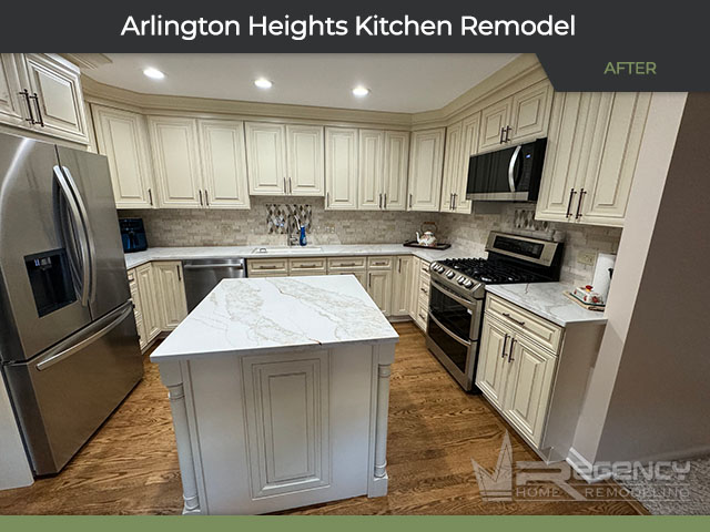 Arlington Heights Kitchen Remodel - Regency Home Remodeling