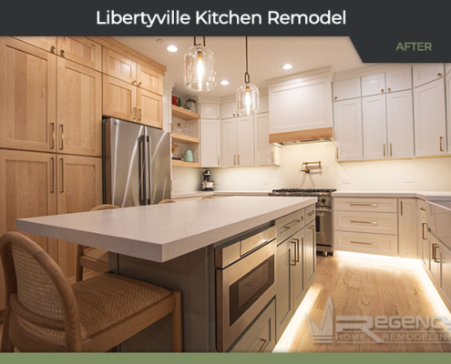 Kitchen Remodel - 449 E Rockland Rd, Libertyville, IL 60048 by Regency Home Remodeling
