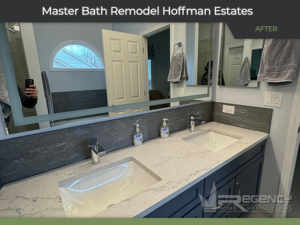 Master Bath Remodel - 5290 Sawhorse Dr, Hoffman Estates, IL 60192 by Regency Home Remodeling